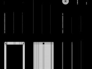 Маленький цифровой планшет 3D Модель