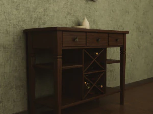 Cajón del comedor Modelo 3D