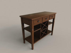 Dining Room Drawer 3D Model