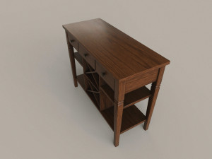 Dining Room Drawer 3D Model
