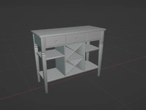 Dining Room Drawer 3D Model