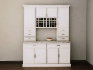Modern Cabinet Hutch 3D Model
