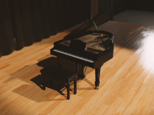 Grand Piano 3D Models