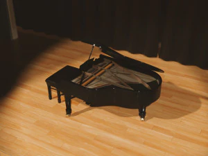 Grand Piano 3D Model