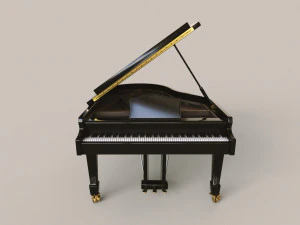 Grand Piano 3D Model