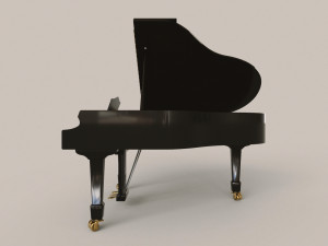 Grand Piano 3D 모델