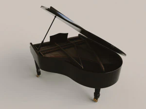Grand Piano 3D Model