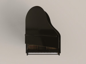 Grand Piano 3D 모델