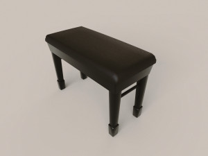 Grand Piano 3D 모델