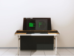 Retro Computer Terminal Model 3D