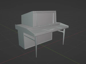 Terminal d'ordinateur r&eacute;tro Modèle 3D