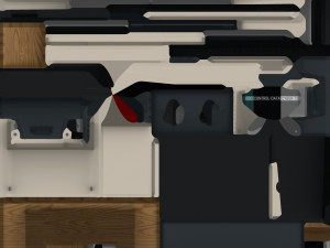 Retro Computer Terminal Model 3D