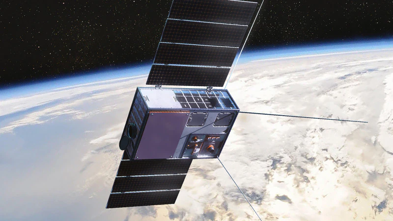 Satélite cubo Modelo 3D .c4d .max .obj .3ds .fbx .stl .blend