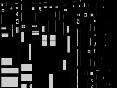 Sat&eacute;lite cubo Modelo 3D