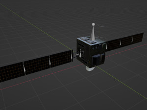 Surveillance Satellite Modelo 3D