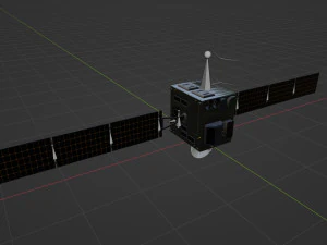 Surveillance Satellite 3D Model