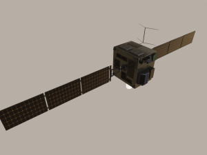 Surveillance Satellite Modelo 3D
