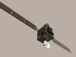 Surveillance Satellite 3D Model
