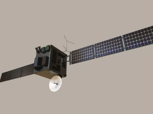 Surveillance Satellite 3D Model