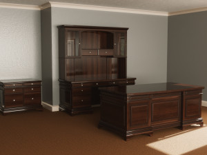 Classic Office Furniture Modelo 3D