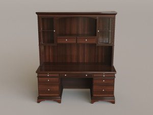 Classic Office Furniture 3D 模型