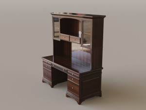 Classic Office Furniture 3D 模型
