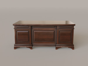 Classic Office Furniture 3D 模型