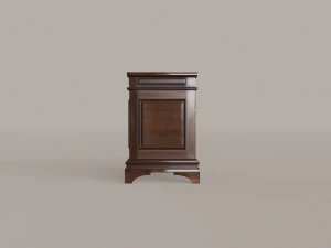 Classic Office Furniture 3D Model