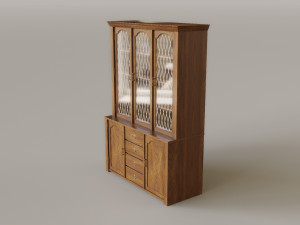 Old Hutch Model 3D