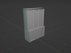 Old Hutch Model 3D