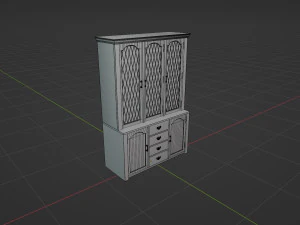 Old Hutch 3D Model