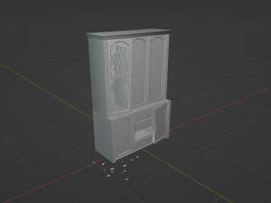 Old Hutch Model 3D