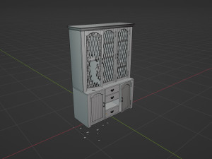 Old Hutch Model 3D