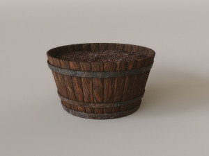 Barrels And Pots 3D Модель