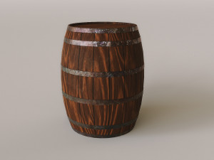Barrels And Pots 3D Модель
