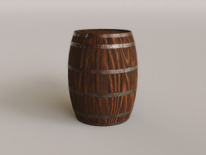Barrels And Pots 3D Модель