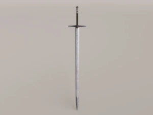 Damascus Claymore 3D Model