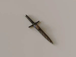 Damascus Claymore 3D Model