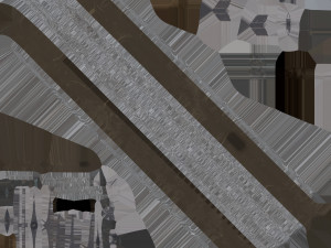 Damascus Claymore 3D Model