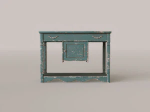 Antiguo soporte r&uacute;stico Modelo 3D