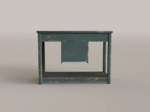 Antiguo soporte r&uacute;stico Modelo 3D