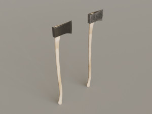 Outdoor Tools And Wheelbarrow 3Dモデル