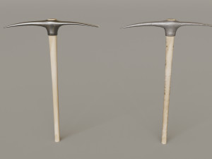 Outdoor Tools And Wheelbarrow 3Dモデル