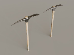 Outdoor Tools And Wheelbarrow 3Dモデル