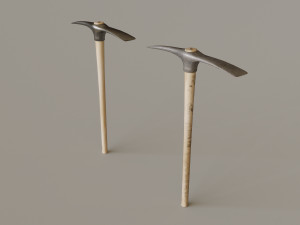 Outdoor Tools And Wheelbarrow 3Dモデル