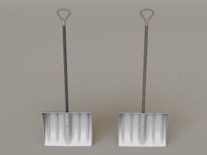 Outdoor Tools And Wheelbarrow 3Dモデル