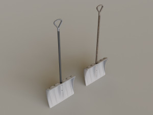 Outdoor Tools And Wheelbarrow 3Dモデル