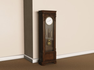 Grandfather Clock 3Dモデル