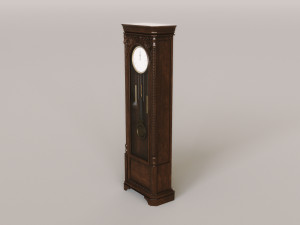 Grandfather Clock Modèle 3D