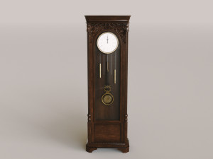 Grandfather Clock Modèle 3D